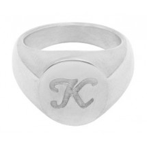 AKK 0028 - Stainless steel - Zegelring - MT 17 - K
