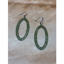 AA 0063 - Oorbellen - 6x1,5cm - Alloy