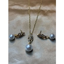 AK 0185 - Parel setje - Crystals