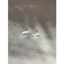 AA 0156 - Oorbellen - Stainless Steel - Spook - Halloween - 1cm 