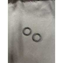 AA 0021 - Klem oorbellen - Stainless Steel - 2cm