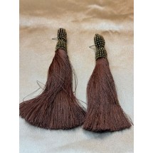 AD 0163 - Oorbellen - Tassel - 11 cm