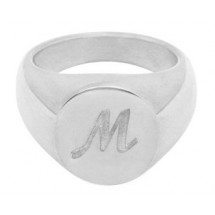 AKK 0033 - Stainless steel - Zegelring - MT 16 - M