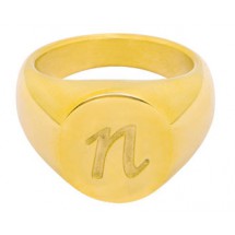 AKK 0038 - Stainless steel - Zegelring - MT 17 - N