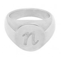 AKK 0036 - Stainless steel - Zegelring - MT 17 - N