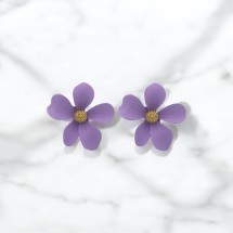 AA 0252 - Oorbellen - Petit Bloom - 3 cm 