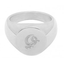 AKK 0048 - Stainless steel - Zegelring - MT 17 - Q