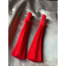 AD 0131 - Oorbellen - Tassel - 11 cm