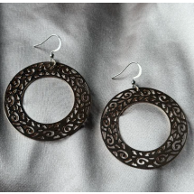 AA 0059 - Oorbellen - 5,5x4cm - Alloy