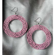 AA 0060 - Oorbellen - 5,5x4cm - Alloy