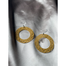 AA 0062 - Oorbellen - 5,5x4cm - Alloy
