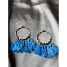 AA 0108 - Oorbellen- Festival - Ibiza - 9,5cm