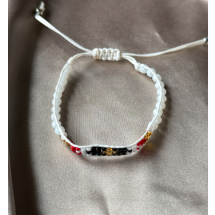 AA 0043 - Armband - Glaskralen