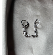 AA 0144 - Stainless steel earrings/Mermaid
