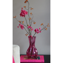 Vaas Miley - Fuchsia - 25,5 cm Hoog 