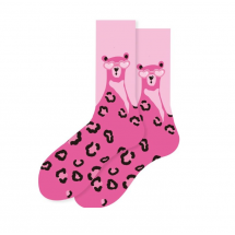 Sokken - WildPanter Pink - Maat 36-43