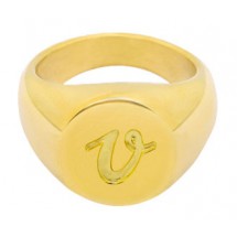 AKK 0065 - Stainless steel - Zegelring - MT 16 - V