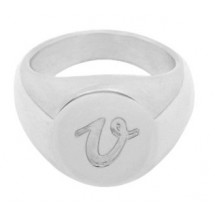 AKK 0064 - Stainless steel - Zegelring - MT 17 - V