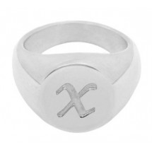 AEE 0071 - Stainless steel - Zegelring - MT 16 - X