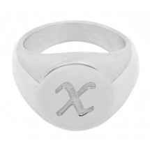 AKK 0071 - Stainless steel - Zegelring - MT 16 - X