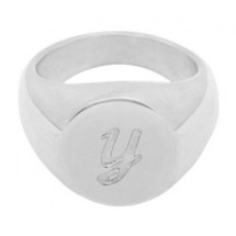 AEE 0076 - Stainless steel - Zegelring - MT 17 - Y