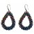 AK 0393 Faceted glass beads