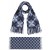 AA 0169 Soft Scarf Blauw